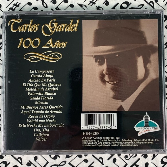 NWT Carlos Gardel CD. - Picture 2 of 3